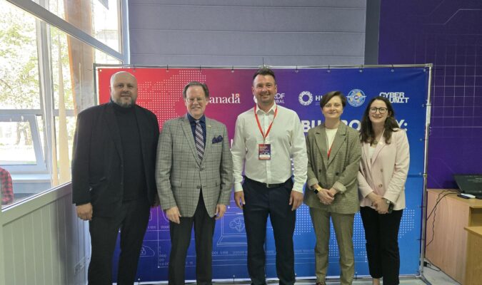 Adults at a Cybersecurity event