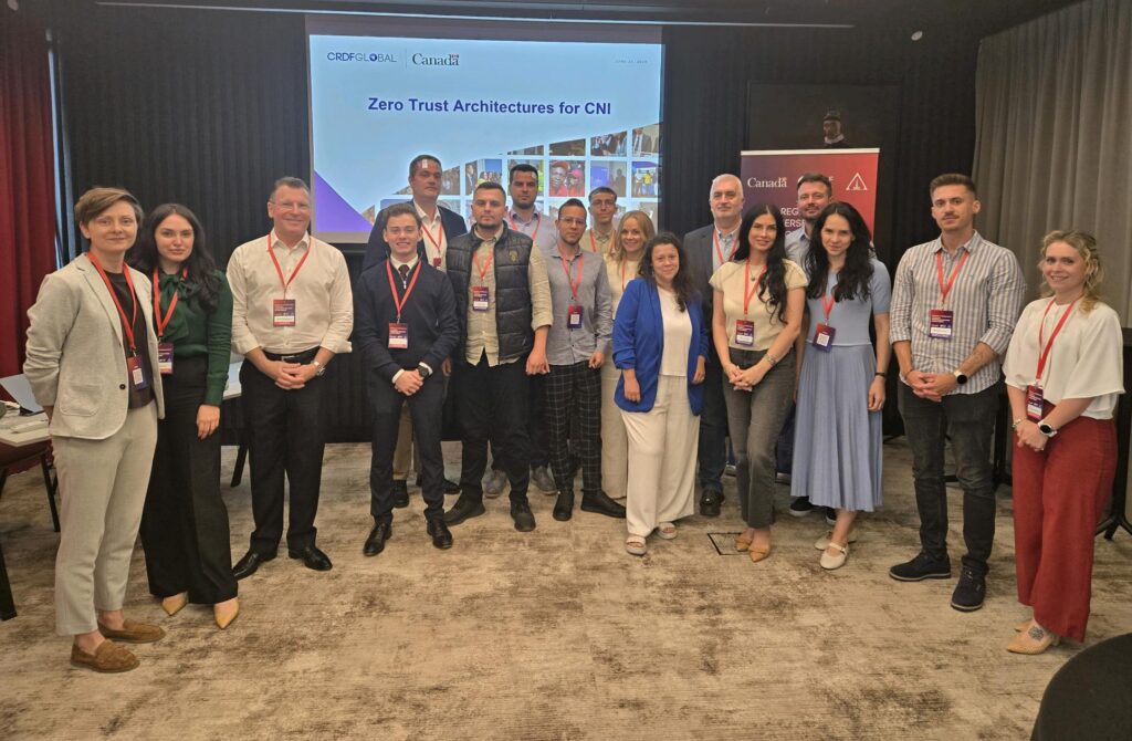 CRDF Global Delivers Regional Cybersecurity Workshop to Bolster Cyber Resilience across Eastern Europe and Western Balkans